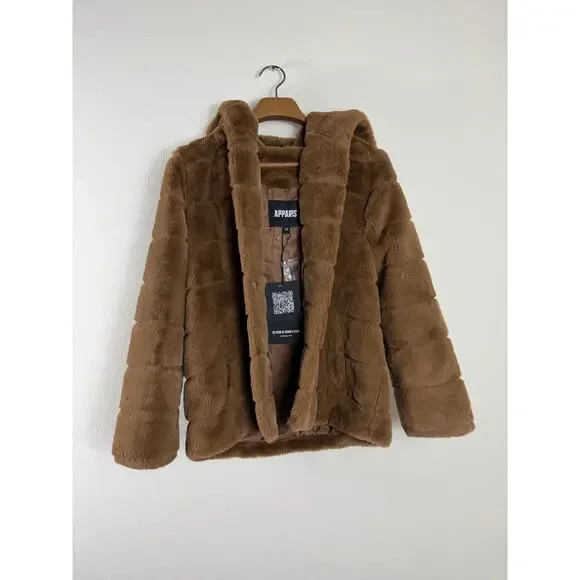 Apparis Goldy faux fur coat new - Picture 3 of 6